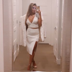 Zara Beaded crop top